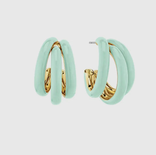 Petite Trio-Hoop Earrings