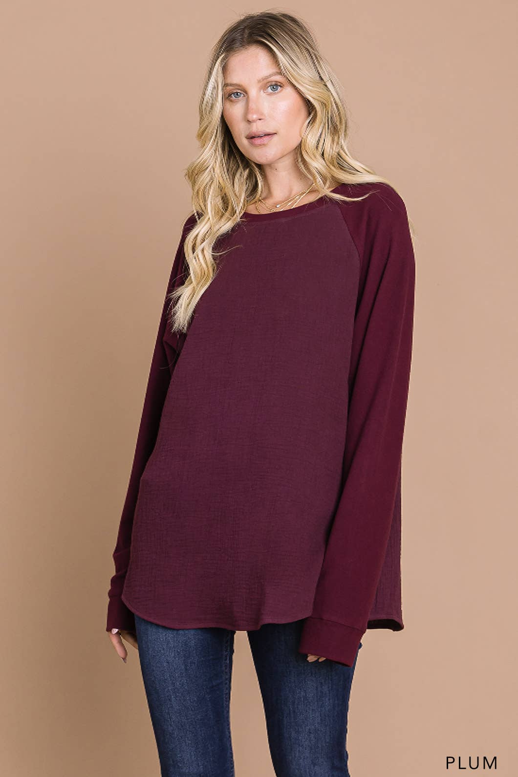 Black dolman basic top