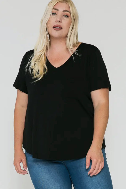 Curvy Basic Tee