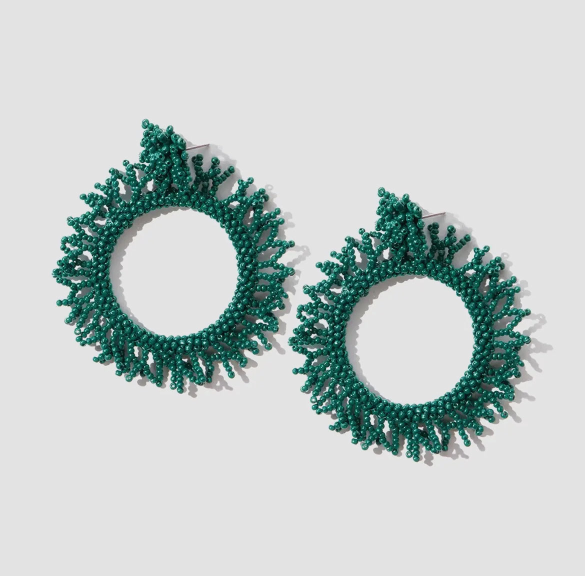 Beaded Burst Earring