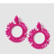 Beaded Burst Earring