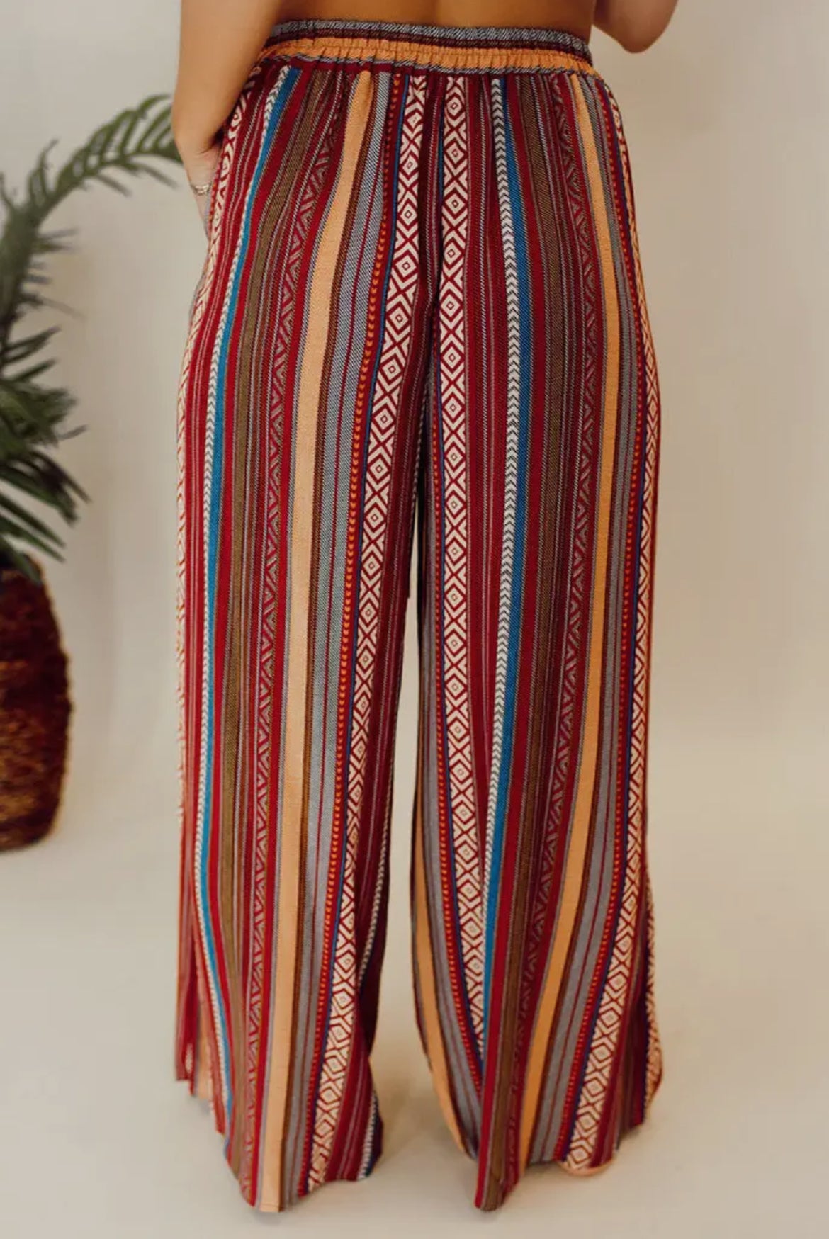 Boho Wide Leg Pants