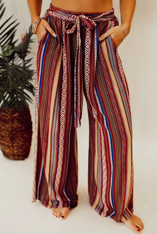 Boho Wide Leg Pants