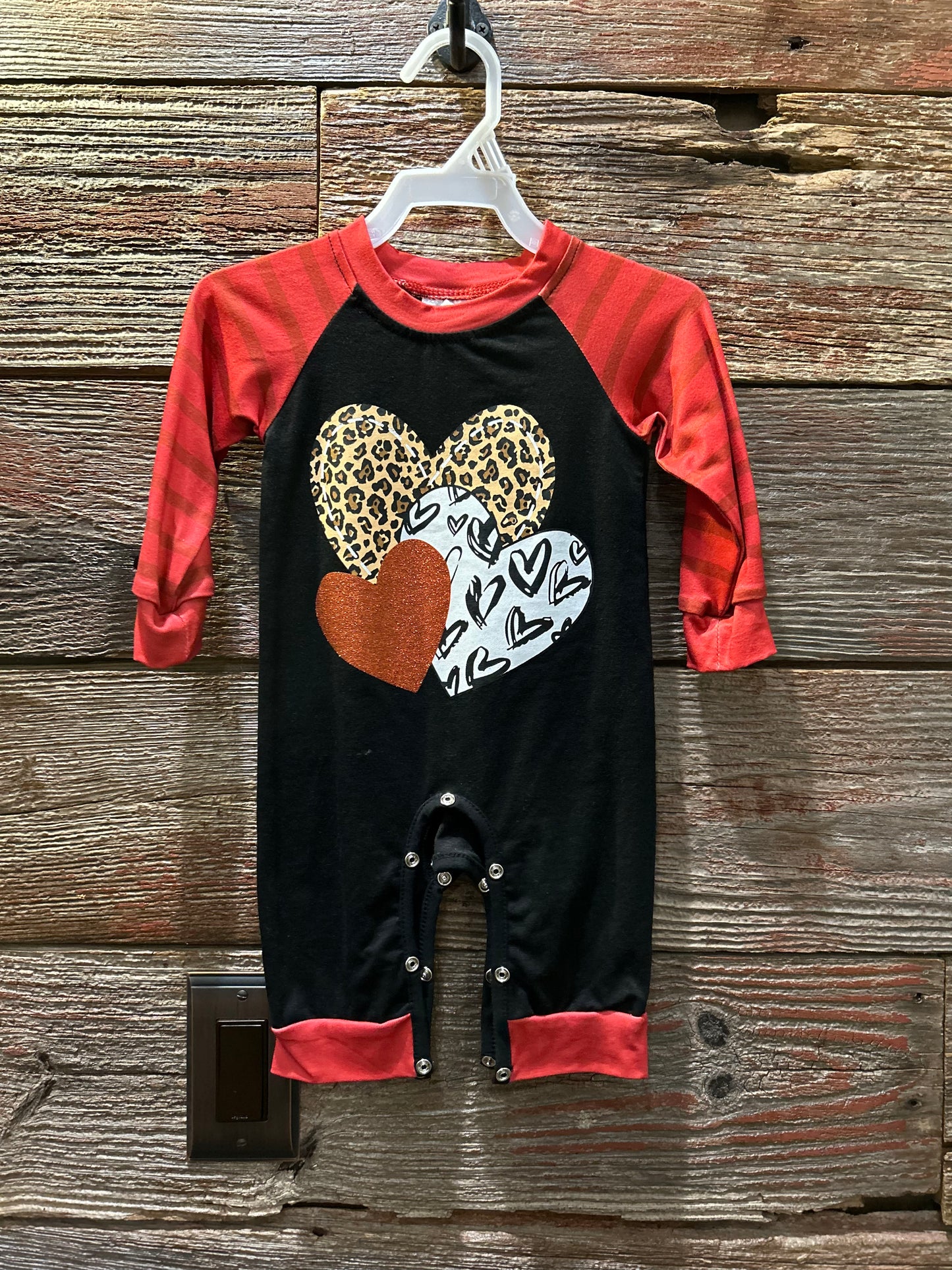 3 Hearts Onesie